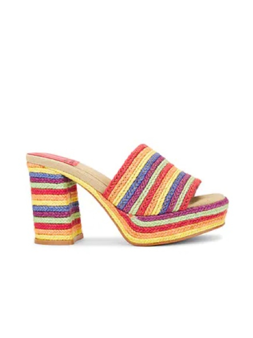Jeffrey Campbell CABANA SANDAL IN COLORFUL JUTE